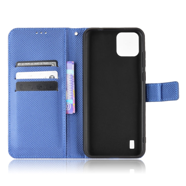 For Blackview A55 Diamond Texture Leather Phone Case(Blue) - More Brand by PMC TechLife | Online Shopping South Africa | PMC TechLife | Buy Now Pay Later Mobicred