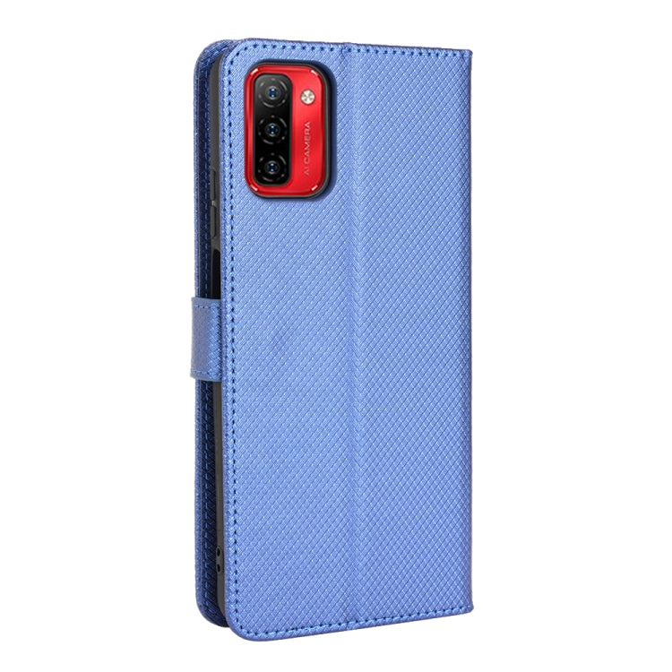 For Ulefone Note 12P Diamond Texture Leather Phone Case(Blue) - Ulefone Cases by PMC Jewellery | Online Shopping South Africa | PMC Jewellery | Buy Now Pay Later Mobicred