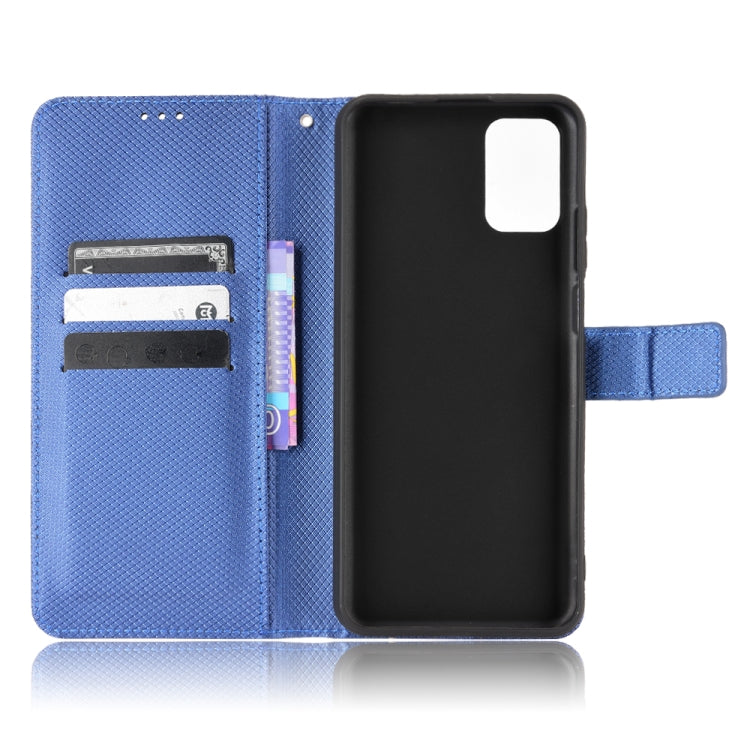 For Ulefone Note 12P Diamond Texture Leather Phone Case(Blue) - Ulefone Cases by PMC Jewellery | Online Shopping South Africa | PMC Jewellery | Buy Now Pay Later Mobicred