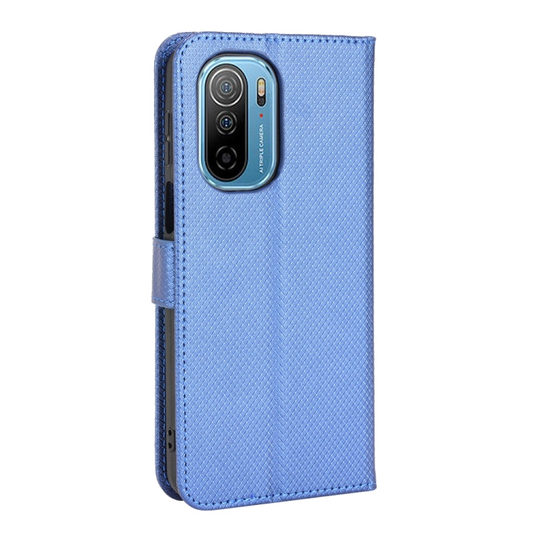 For Ulefone Note 13P Diamond Texture Leather Phone Case(Blue) - free shipping - PMC Jewellery - Order now!