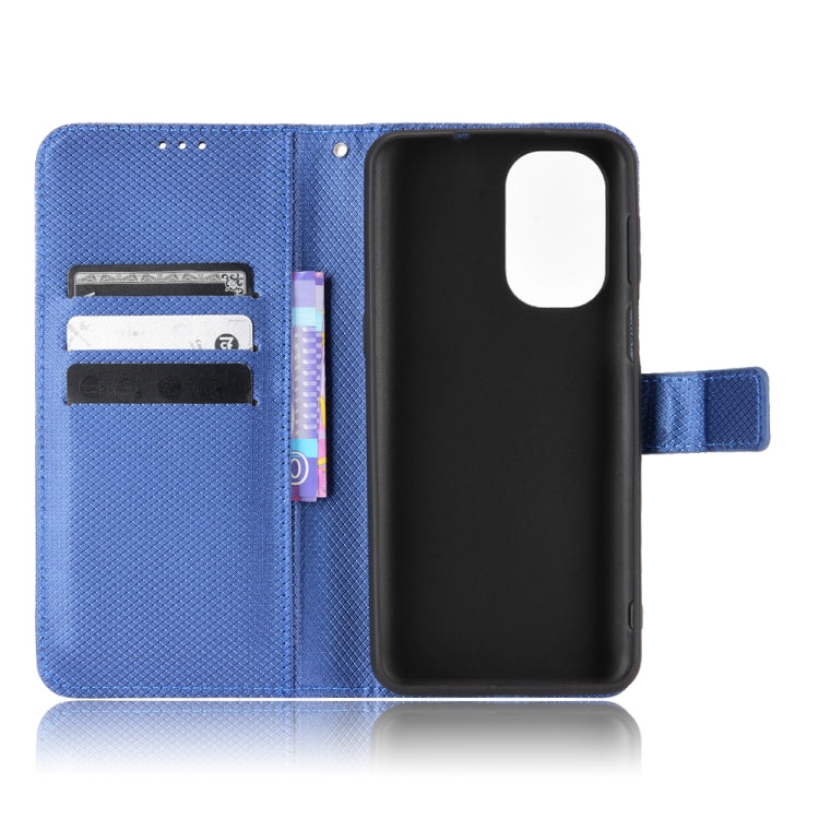 For Ulefone Note 13P Diamond Texture Leather Phone Case(Blue) - free shipping - PMC Jewellery - Order now!