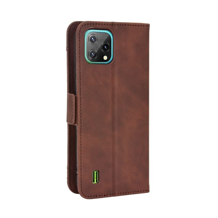 For Blackview A55 Skin Feel Calf Pattern Leather Phone Case(Brown) - More Brand by PMC TechLife | Online Shopping South Africa | PMC TechLife | Buy Now Pay Later Mobicred