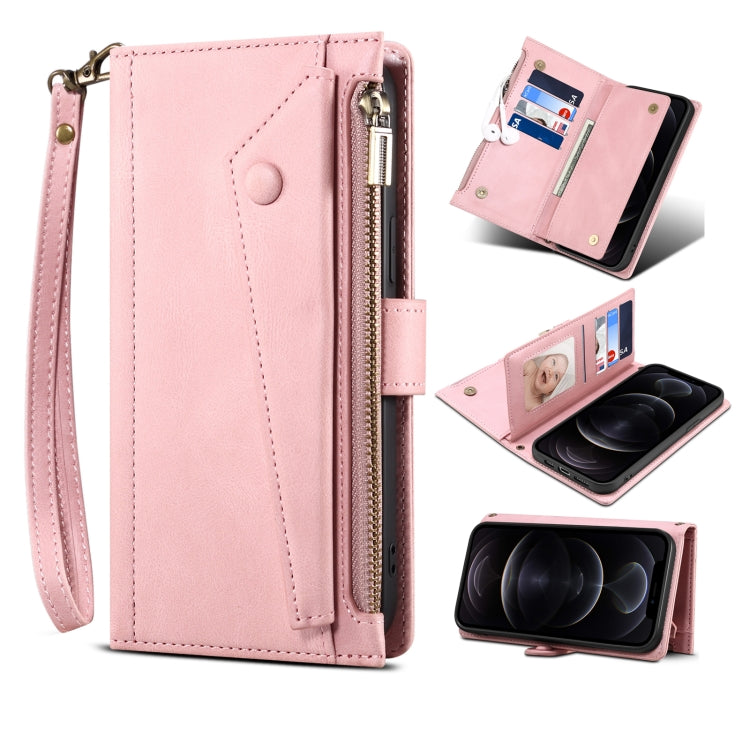 For Motorola Moto E40 / E30 / E20 Retro Frosted Horizontal Flip Leather Phone Case(Rose Gold) - free shipping - PMC TechLife - Order now!