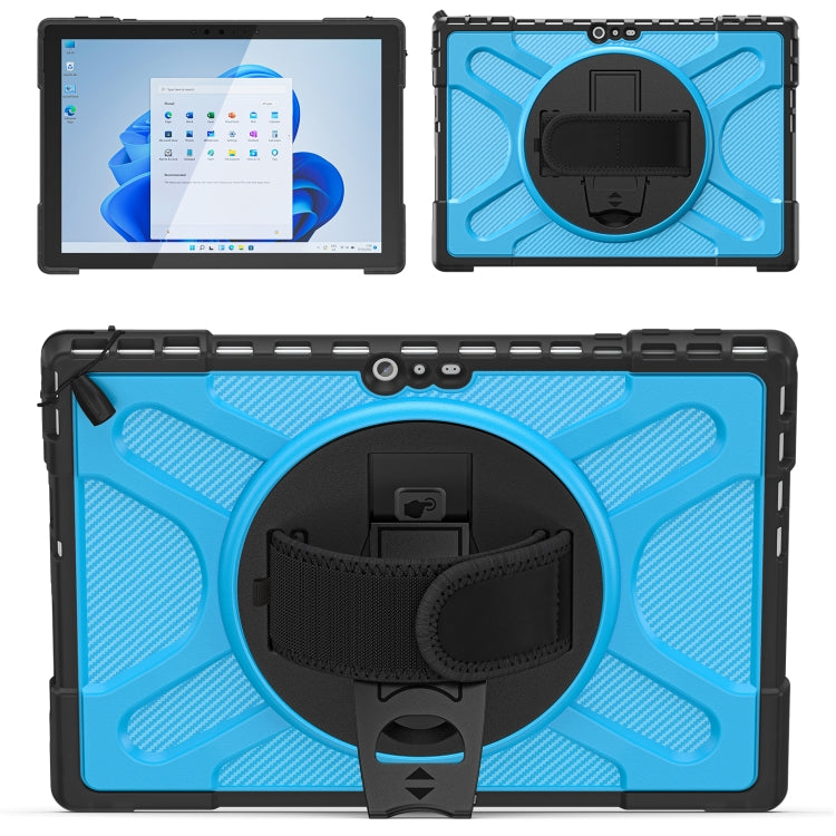 For MicroSoft Surface Pro 4 / 5 / 6 / 7 TPU + PC Tablet Case(Blue) - Others by PMC TechLife | Online Shopping South Africa | PMC TechLife | Buy Now Pay Later Mobicred