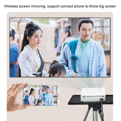 YG530 LED Small 1080P Wireless Screen Mirroring Projector, Power Plug:US Plug(White) - LED Projector by PMC Jewellery | Online Shopping South Africa | PMC Jewellery | Buy Now Pay Later Mobicred