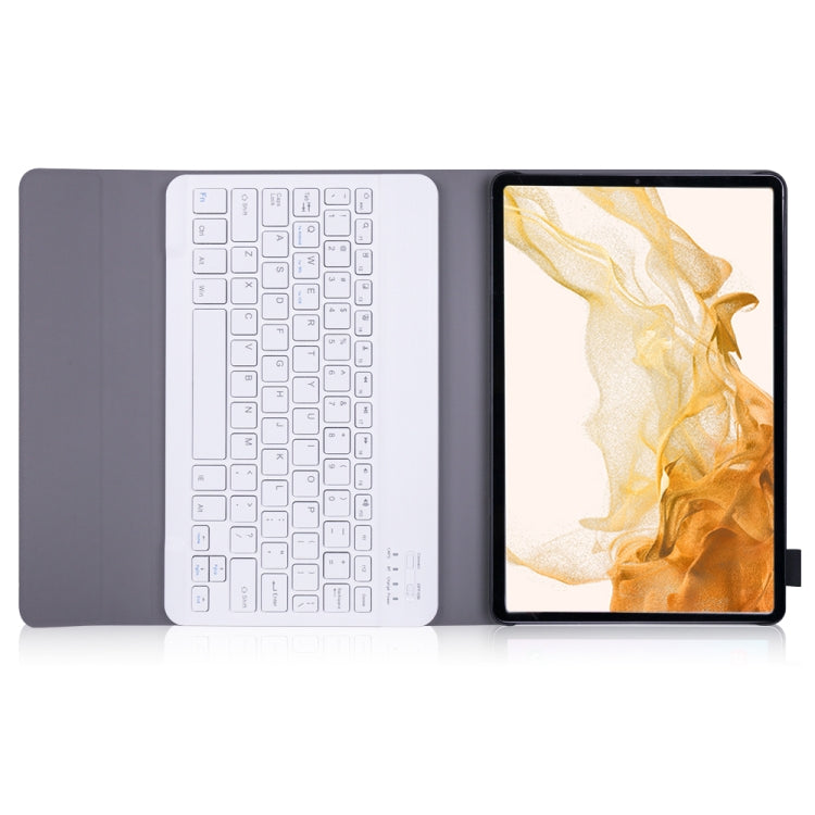 A700 Ultra-thin Bluetooth Keyboard Leather Case For Samsung Galaxy Tab S8 11 inch SM-X700 / SM-X706(Gold) - free shipping - PMC TechLife - Order now!