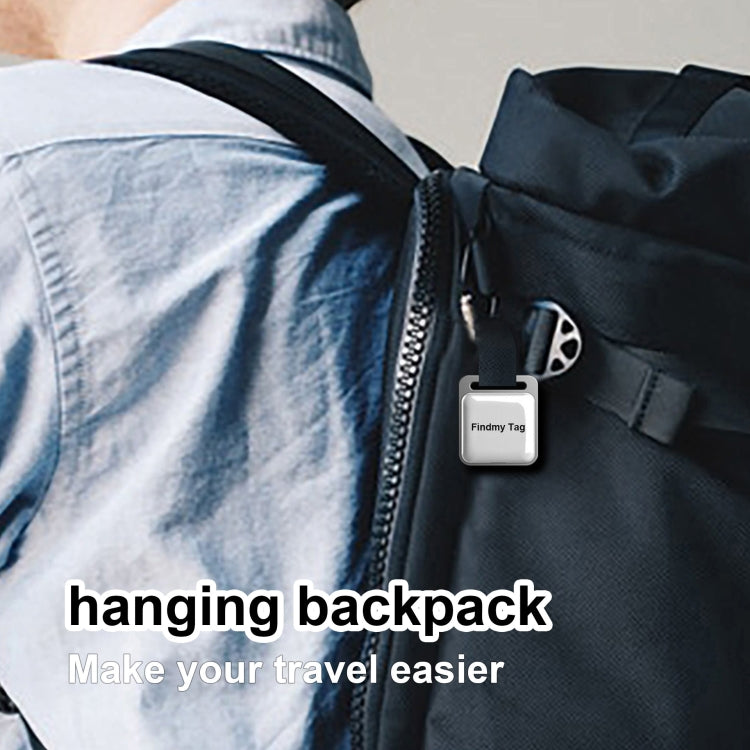 Findmy Tag Square Smart Bluetooth Anti- lost Alarm Locator Tracker(White) - Anti-lost Alarm by PMc TechLife | Online Shopping South Africa | PMc TechLife | Buy Now Pay Later Mobicred