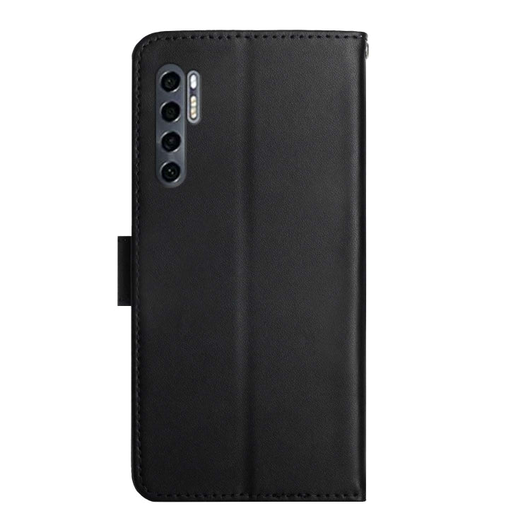 For TCL 20 Pro 5G Genuine Leather Fingerprint-proof Flip Phone Case(Black) - More Brand by PMC TechLife | Online Shopping South Africa | PMC TechLife | Buy Now Pay Later Mobicred