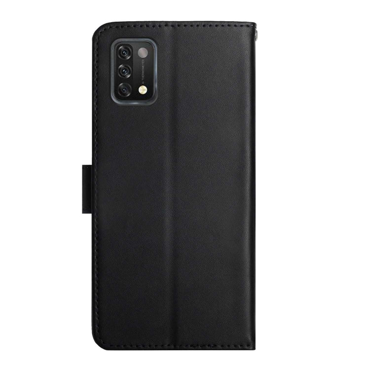 For UMIDIGI A11 Genuine Leather Fingerprint-proof Flip Phone Case(Black) - More Brand by PMC TechLife | Online Shopping South Africa | PMC TechLife | Buy Now Pay Later Mobicred
