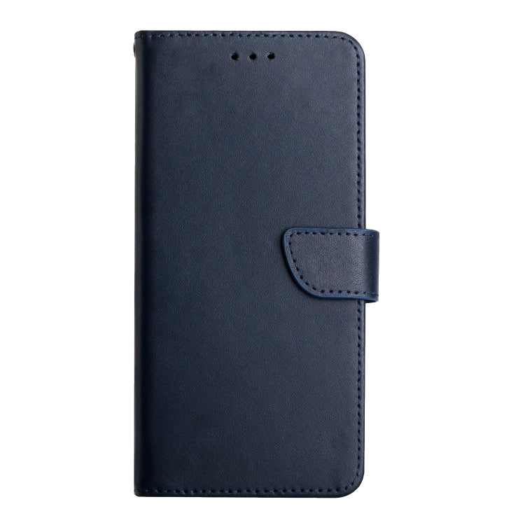 For Kyocera Android One S9 Genuine Leather Fingerprint-proof Flip Phone Case(Blue) - More Brand by PMC TechLife | Online Shopping South Africa | PMC TechLife | Buy Now Pay Later Mobicred