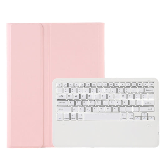 A800B Candy Color Detachable Bluetooth Keyboard Case with Pen Slot for Samsung Galaxy Tab S8+  / S7+ / S7 FE(Pink) - Samsung Keyboard by PMC Jewellery | Online Shopping South Africa | PMC Jewellery