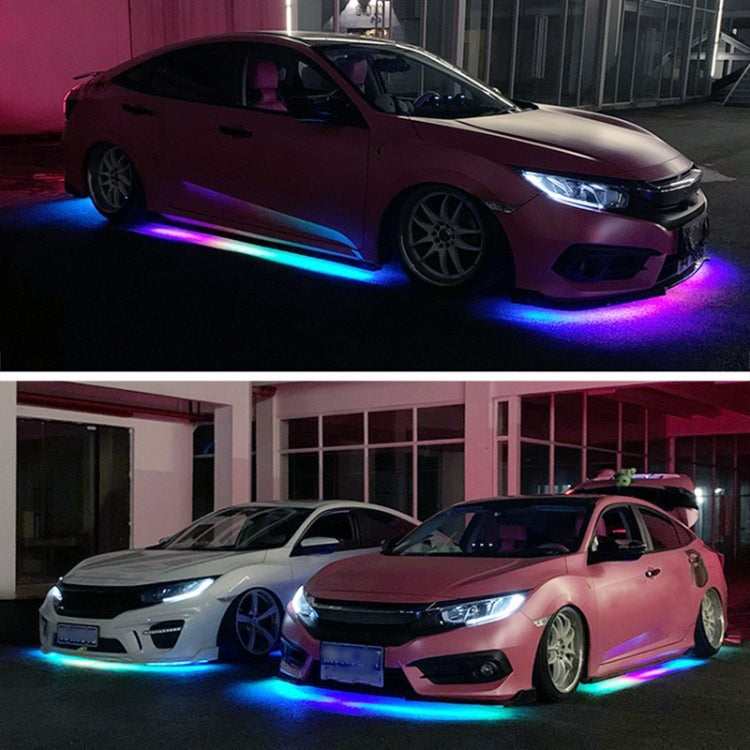 Car Modification Symphony Voice Control LED Chassis Lights, Specification:4 x 60cm + 2 x 150cm - Atmosphere lights by PMC TechLife | Online Shopping South Africa | PMC TechLife