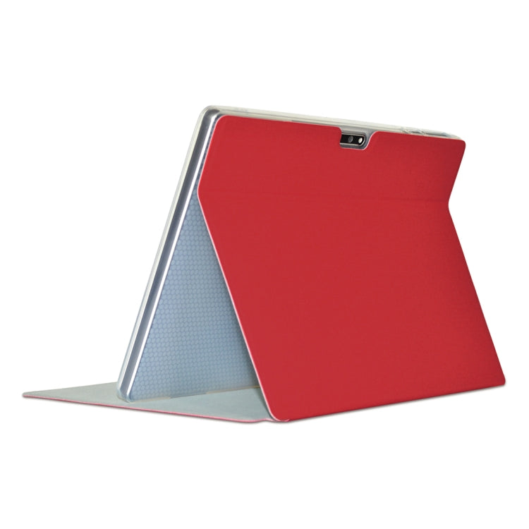 For TECLAST M30 / M30 Pro TECLAST Business Style Horizontal Flip PU Leather Protective Case with Holder(Red) - free shipping - PMc TechLife - Order now!