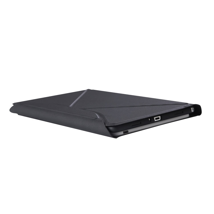 B0N5 Diamond Texture Bluetooth Keyboard Leather Case with Triangle Back Support For Xiaomi Pad 5 / 5 Pro(Black + White) - Others Keyboard by PMC TechLife | Online Shopping South Africa | PMC TechLife