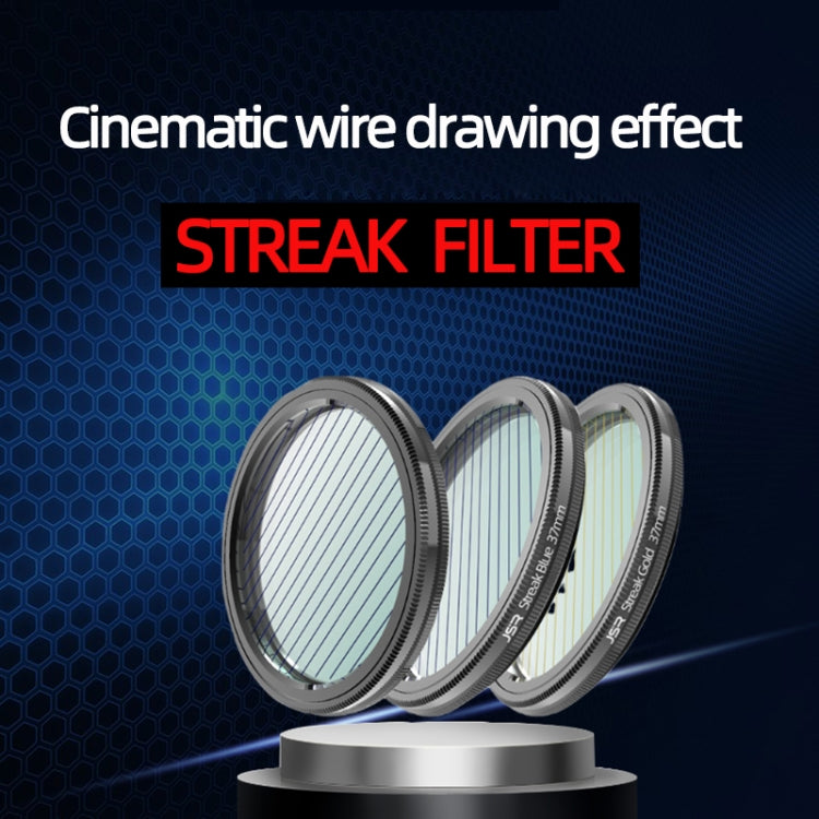 JSR Starlight Drawing Camera Lens Filter, Size:43mm(Streak Blue) - free shipping - PMC TechLife - Order now!