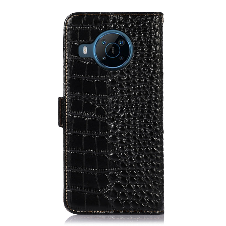 For Nokia X100 Crocodile Top Layer Cowhide Leather Phone Case(Black) - free shipping - PMC TechLife - Order now!