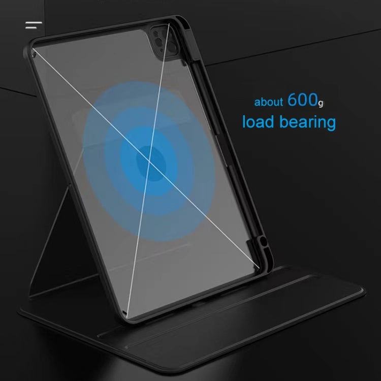 For iPad Pro 12.9 2022 / 2021 / 2020 / 2018 Mutural Jianshang Series Tablet Leather Smart Case(Black) - free shipping - PMC TechLife - Order now!