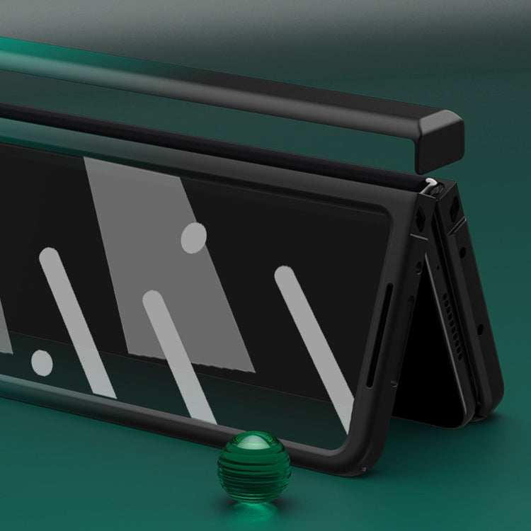 For Huawei Mate X2 Colorful Gradient Tempered Film Integrated Phone Case(Green) - Huawei Cases by PMC TechLife | Online Shopping South Africa | PMC TechLife | Buy Now Pay Later Mobicred