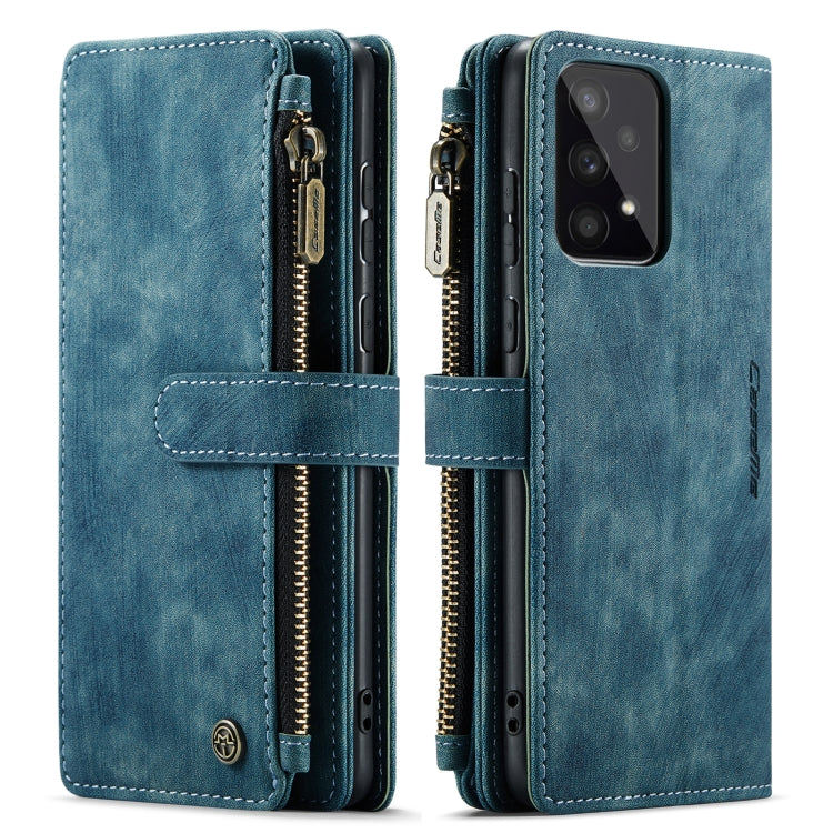 For Samsung GalaxyA33 5G CaseMe C30 Multifunctional Phone Leather Case(Blue) - Galaxy Phone Cases by CaseMe | Online Shopping South Africa | PMC Jewellery | Buy Now Pay Later Mobicred