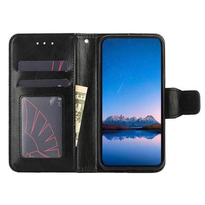 For Blackview A55 Pro Crystal Texture Leather Phone Case(Black) - Huawei Cases by PMC Jewellery | Online Shopping South Africa | PMC Jewellery