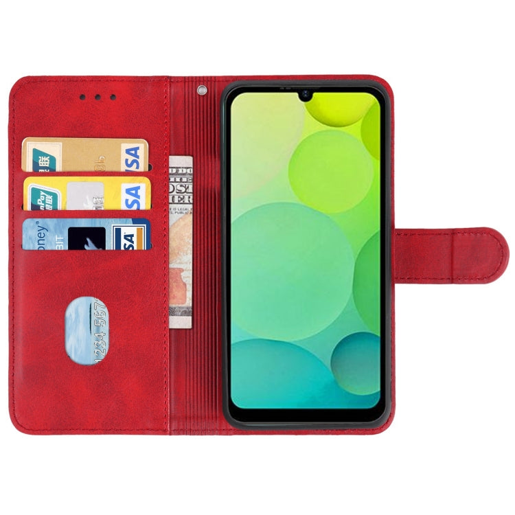 For Ulefone Note 6T Leather Phone Case(Red) - Ulefone Cases by PMC Jewellery | Online Shopping South Africa | PMC Jewellery | Buy Now Pay Later Mobicred