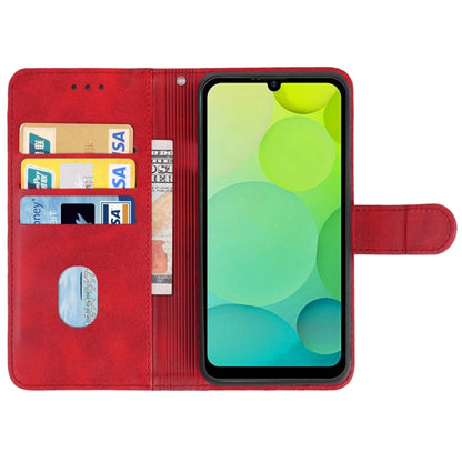 For Ulefone Note 6T Leather Phone Case(Red) - Ulefone Cases by PMC Jewellery | Online Shopping South Africa | PMC Jewellery | Buy Now Pay Later Mobicred