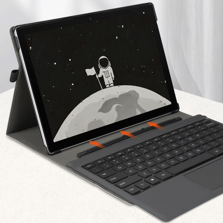For MicroSoft Surface Pro 8 Deer Head Pattern Tablet Leather Case(Black) - Others by PMC Jewellery | Online Shopping South Africa | PMC Jewellery | Buy Now Pay Later Mobicred