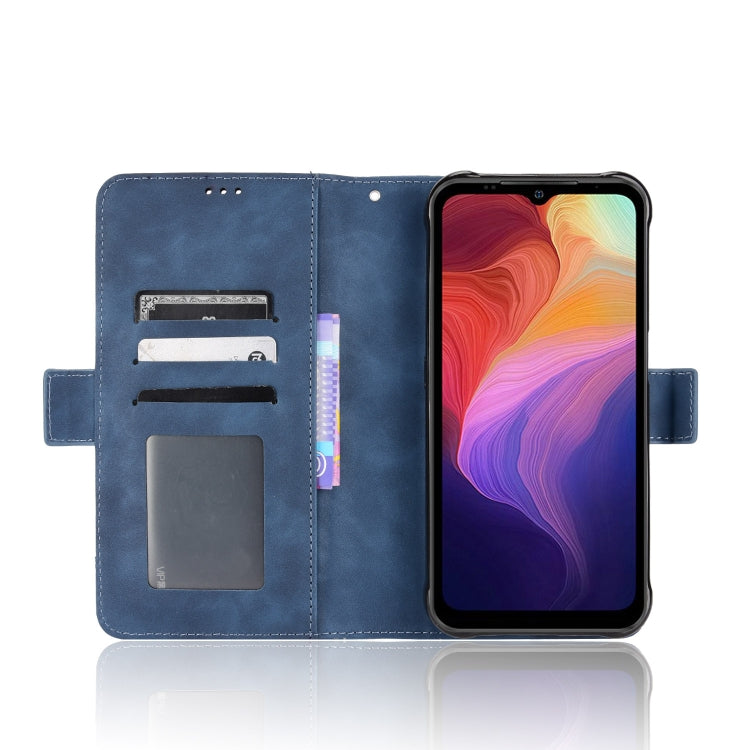 For Ulefone Power Armor 14 / 14 Pro Skin Feel Calf Texture Card Slots Leather Phone Case(Blue) - Ulefone Cases by PMC Jewellery | Online Shopping South Africa | PMC Jewellery | Buy Now Pay Later Mobicred