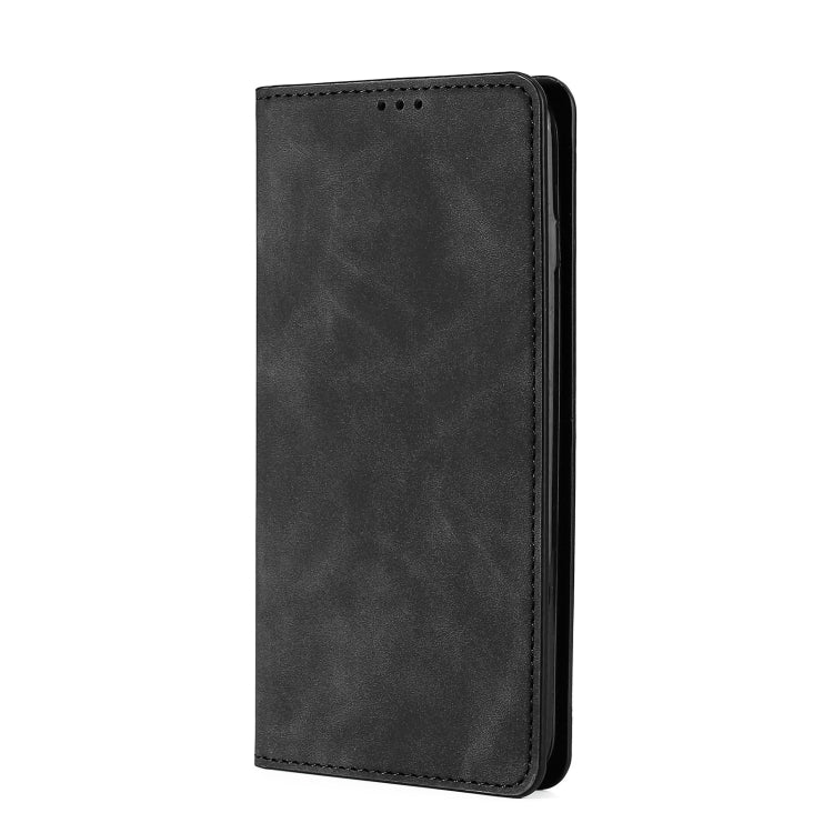 For Blackview A55 Pro Skin Feel Magnetic Horizontal Flip Leather Phone Case(Black) - More Brand by PMC Jewellery | Online Shopping South Africa | PMC Jewellery