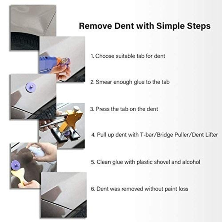 D3 94 in 1 Car Paintless Dent Dings Repair Lifter Tools Kit, Plug Type:UK Plug - Sheet Metal Tools by PMC TechLife | Online Shopping South Africa | PMC TechLife | Buy Now Pay Later Mobicred