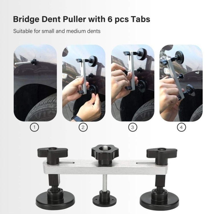 D3 96 in 1 Car Paintless Dent Dings Repair Lifter Tools Kit, Plug Type:EU Plug - Sheet Metal Tools by PMC TechLife | Online Shopping South Africa | PMC TechLife | Buy Now Pay Later Mobicred