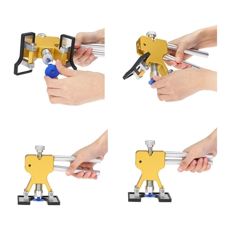 D6 44 in 1 Car Paintless Dent Dings Repair Lifter Tools Kit, Plug Type:EU Plug - Sheet Metal Tools by PMC TechLife | Online Shopping South Africa | PMC TechLife | Buy Now Pay Later Mobicred
