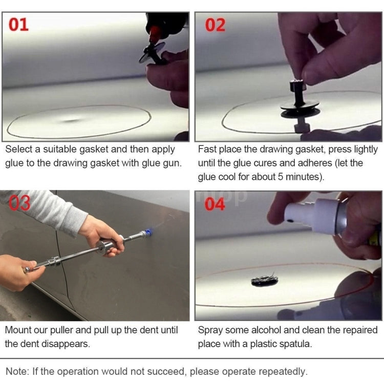 N1 76 in 1 Car Paintless Dent Removal Fender Damage Repair Puller Lifter, Plug Type:UK Plug - Sheet Metal Tools by PMC TechLife | Online Shopping South Africa | PMC TechLife | Buy Now Pay Later Mobicred