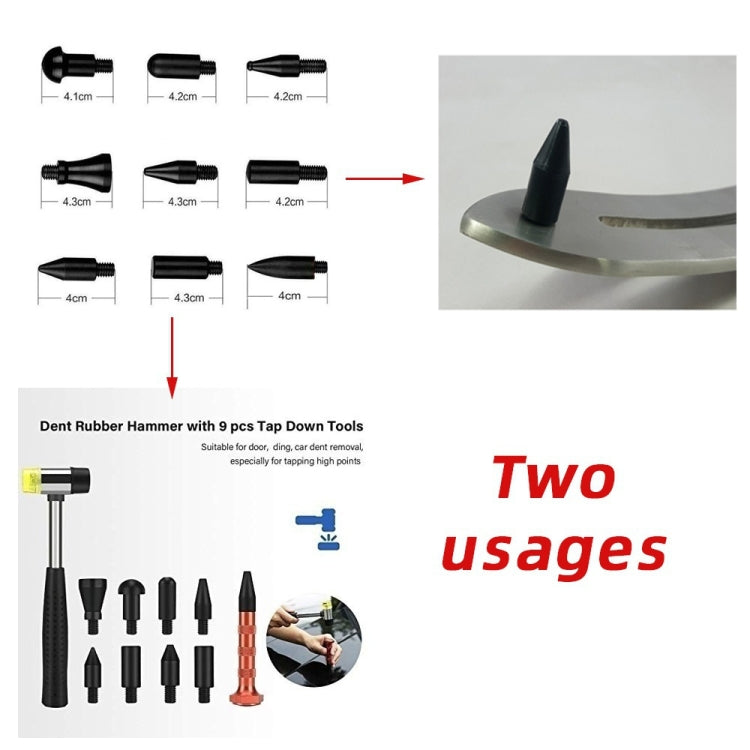 N2 72 in 1 Car Paintless Dent Removal Fender Damage Repair Puller Lifter, Plug Type:EU Plug - Sheet Metal Tools by PMC TechLife | Online Shopping South Africa | PMC TechLife | Buy Now Pay Later Mobicred