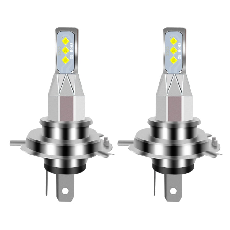 1 Pair H4 DC 12V-24V 12W 1800LM Car LED Fog Light(Ice Blue Light) - Fog / Driving Lights by PMC Jewellery | Online Shopping South Africa | PMC Jewellery | Buy Now Pay Later Mobicred