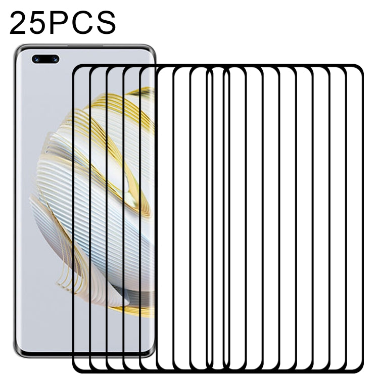 25 PCS 3D Curved Edge Full Screen Tempered Glass Film For Huawei nova 10 Pro - Huawei Tempered Glass by PMC Jewellery | Online Shopping South Africa | PMC Jewellery