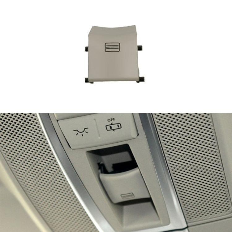 Car Dome Light Button Sunroof Window Switch Button for Mercedes-Benz W166 / W292 2012-, Left Driving, Style:Convex(Grey) - Car Switches by PMC Jewellery | Online Shopping South Africa | PMC Jewellery