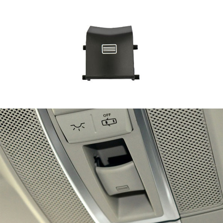 Car Dome Light Button Sunroof Window Switch Button for Mercedes-Benz W166 / W292 2012-, Left Driving, Style:Convex(Black) - Car Switches by PMC Jewellery | Online Shopping South Africa | PMC Jewellery