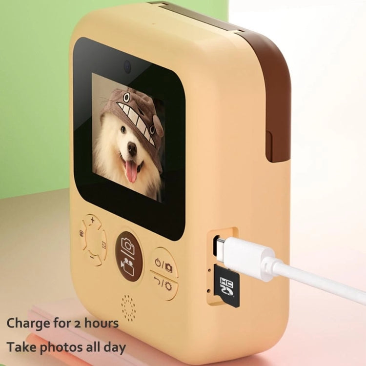 No Memory Card CP08 2.4 inch IPS HD Screen Children Instant Camera - Children Cameras by PMC TechLife | Online Shopping South Africa | PMC TechLife | Buy Now Pay Later Mobicred