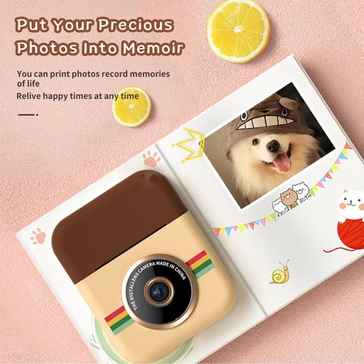 No Memory Card CP08 2.4 inch IPS HD Screen Children Instant Camera - Children Cameras by PMC Jewellery | Online Shopping South Africa | PMC Jewellery | Buy Now Pay Later Mobicred