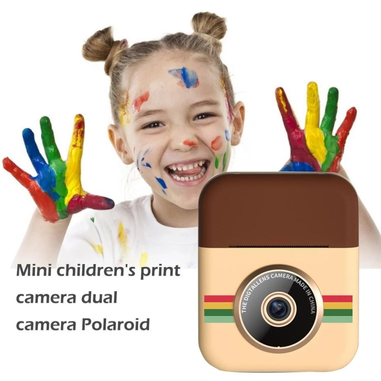 With 16GB Memory Card CP08 2.4 inch IPS HD Screen Children Instant Camera - Children Cameras by PMC Jewellery | Online Shopping South Africa | PMC Jewellery | Buy Now Pay Later Mobicred