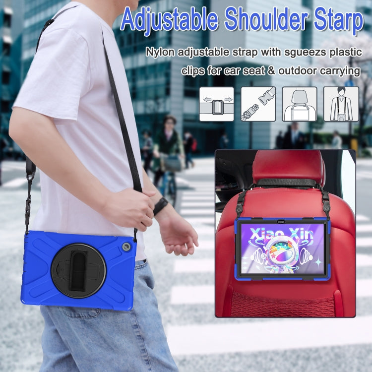 For Lenovo Tab M10 Plus 10.6 3rd Gen 2022 Silicone + PC Protective Tablet Case(Blue) - free shipping - PMC TechLife - Order now!