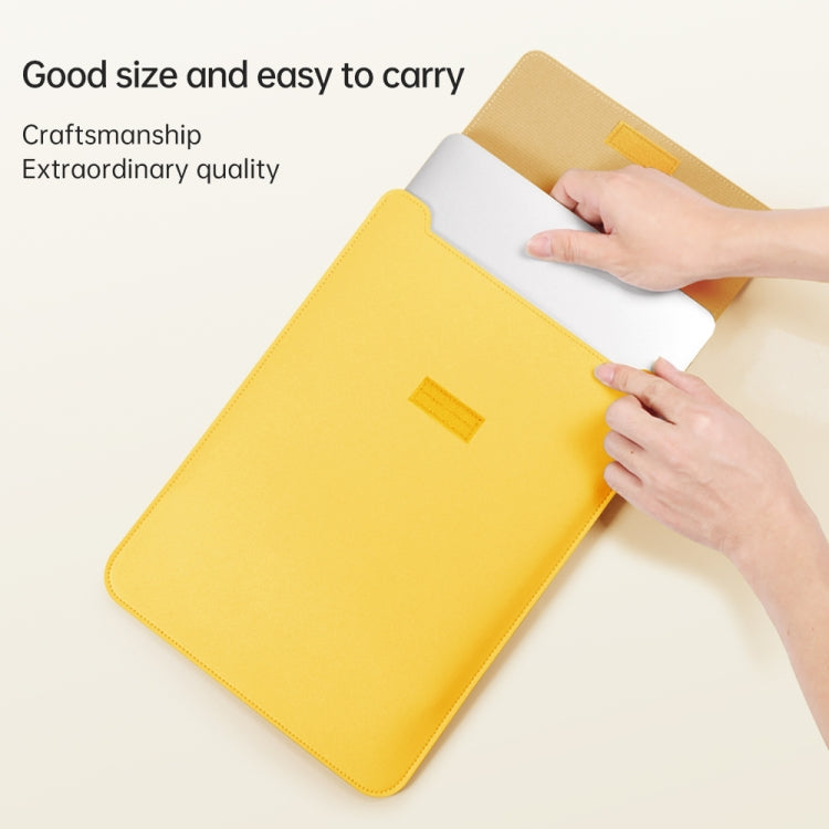4 in 1 Lightweight and Portable Leather Computer Bag, Size:13/14 inches(Pink) - free shipping - PMC TechLife - Order now!