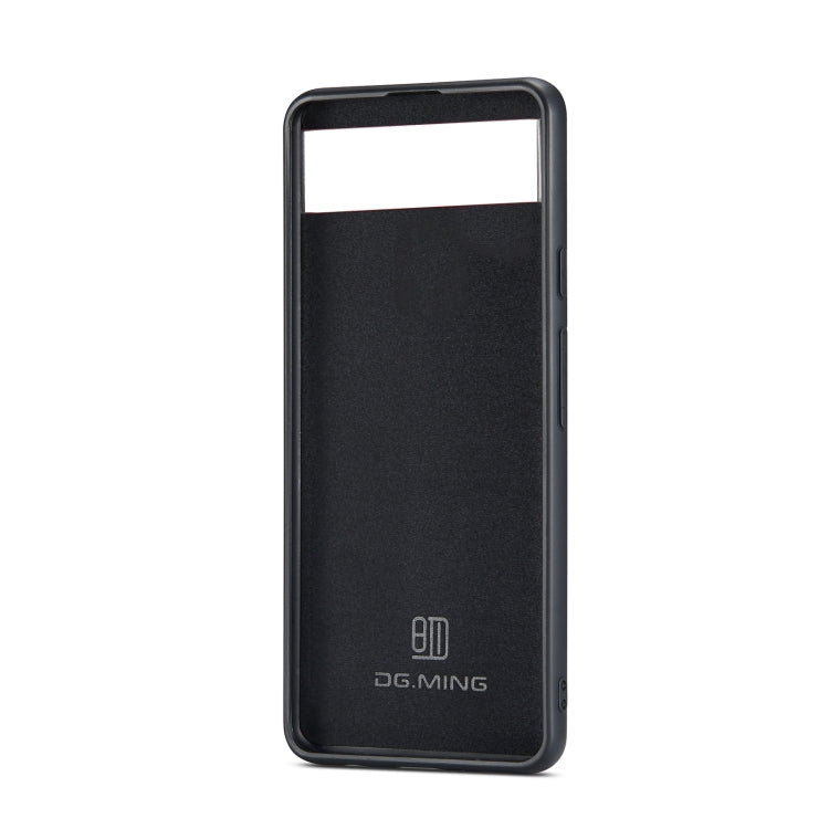 For Google Pixel 6A DG.MING M1 Series 3-Fold Multi Card Wallet + Magnetic Phone Case(Red) - free shipping - PMC TechLife - Order now!