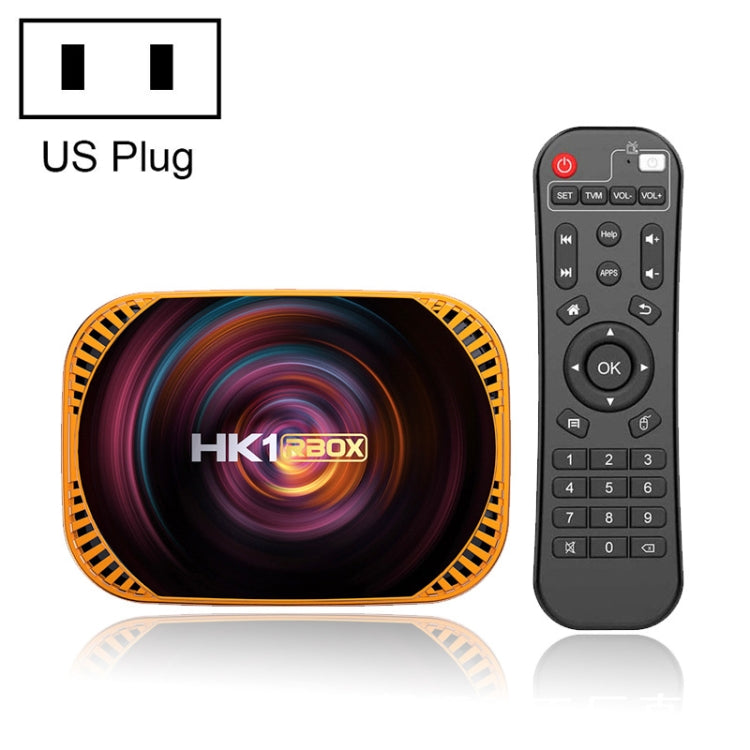 MECOOL HK1RBOX X4 4K TV Box, Android 11 Amlogic S905X4 CPU with RC 4GB+64GB(US Plug) - Amlogic S905 by MECOOL | Online Shopping South Africa | PMC Jewellery | Buy Now Pay Later Mobicred