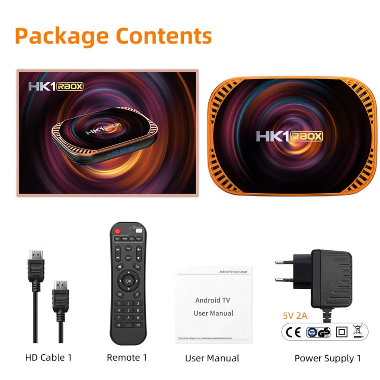 MECOOL HK1RBOX X4 4K TV Box, Android 11 Amlogic S905X4 CPU with RC 4GB+128GB(UK Plug) - Amlogic S905 by MECOOL | Online Shopping South Africa | PMC Jewellery | Buy Now Pay Later Mobicred