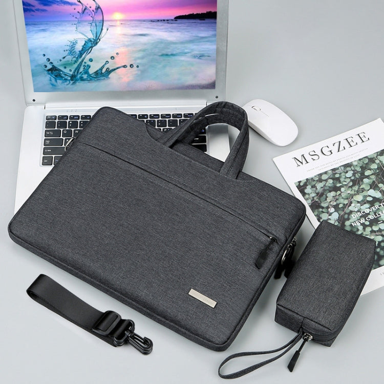Handbag Laptop Bag Inner Bag with Shoulder Strap/Power Bag, Size:13.3 inch(Dark Grey) - free shipping - PMC Jewellery - Order now!