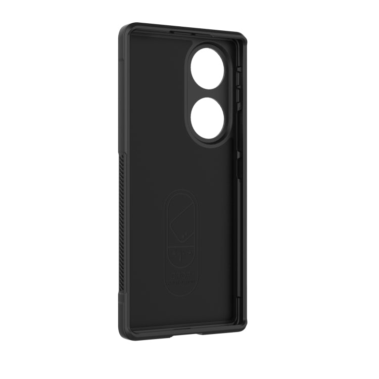 For Honor 70 5G Magic Shield TPU + Flannel Phone Case(White) - Honor Cases by PMC TechLife | Online Shopping South Africa | PMC TechLife