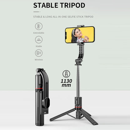 L13 Bluetooth Remote Control Tripod Selfie Stick Phone Holder - Selfie Light by PMC Jewellery | Online Shopping South Africa | PMC Jewellery | Buy Now Pay Later Mobicred