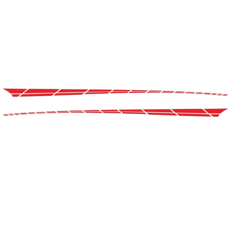 2 PCS/Set D-961 Checkered Flag Pattern Car Modified Decorative Sticker(Red) - Decorative Sticker by PMC TechLife | Online Shopping South Africa | PMC TechLife | Buy Now Pay Later Mobicred
